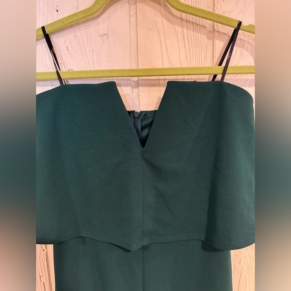 Lulu’s Power of Love Emerald Green Strapless Jumpsuit, Size M - Picture 2 of 10